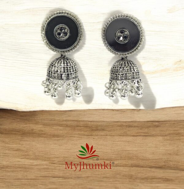 Oxidised Jhumka Earring For Women